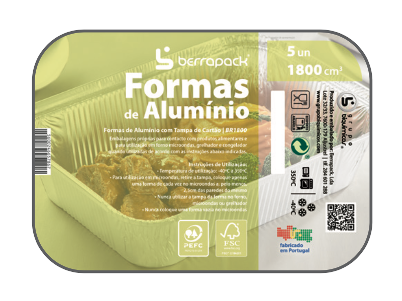 Forma Alumínio Retangular BR1800 - Image 2