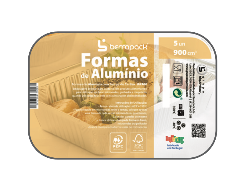 Forma Alumínio Retangular BR980 - Image 2