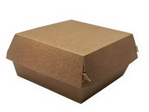 Caixa de Hambúrguer Kraft 500 ml