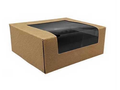 Embalagem de Sushi Kraft com Janela