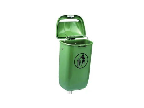 Papeleira 50 L para Poste Maya Pro