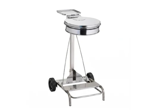 Carro para Saco com Pedal e Rodas Inox Maya Pro