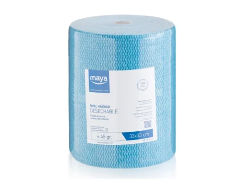 Rolo Pano Descartável 500 Serviços 45 g/m² Maya Pro