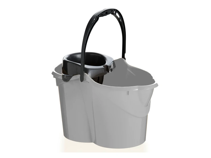Balde Oval com Espremedor 15 L Maya Pro