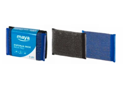Pack 2 Esfregões Inox Qualidade Extra Maya Pro